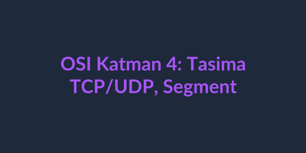 Taşıma Katmanı